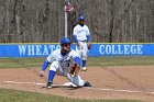 Baseball vs Amherst  Wheaton College Baseball vs Amherst College. - Photo By: KEITH NORDSTROM : Wheaton, baseball